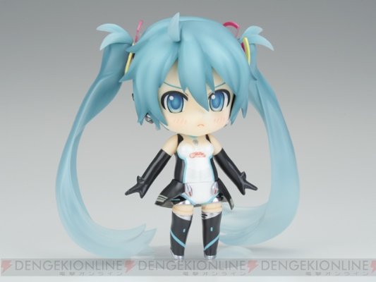 粘土人 #172a VOCALOID 初音未来 赛车手2011版