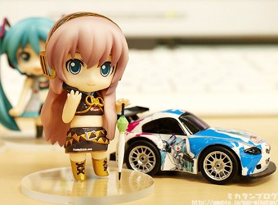 Miku GT Pull-Back Mini Car