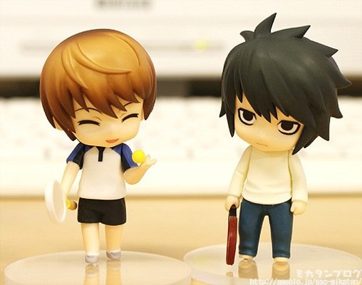 迷你黏土人 死亡笔记 夜神月 Tennis 