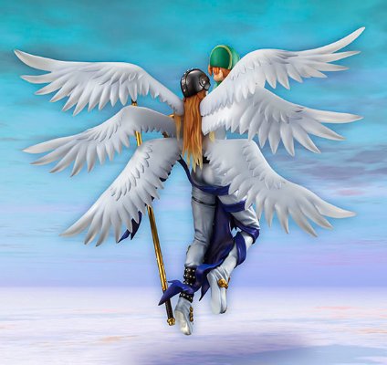 G.E.M. 系列 数码宝贝 天使兽 与 高石武