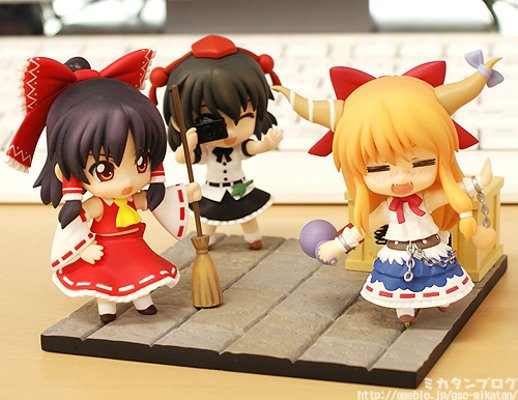 迷你黏土人 东方Project 伊吹萃香 