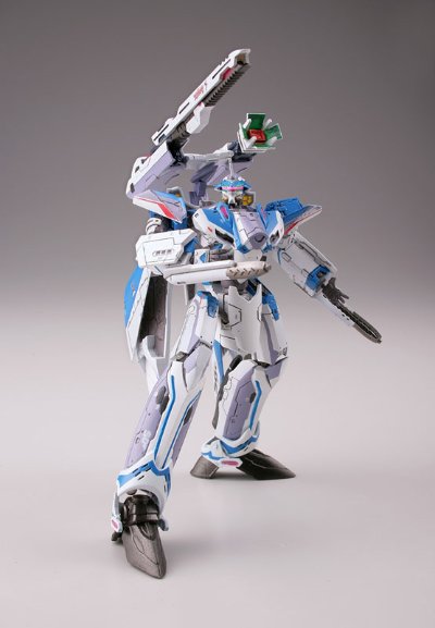 超时空要塞モデラーズ×技MIX 超时空要塞Δ 技MCR11 1/144 VF-31J 齐格フリード ハヤテ机 バトロイドモード