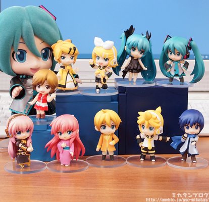 黏土人 ぷち VOCALOID 巡音ルカ 