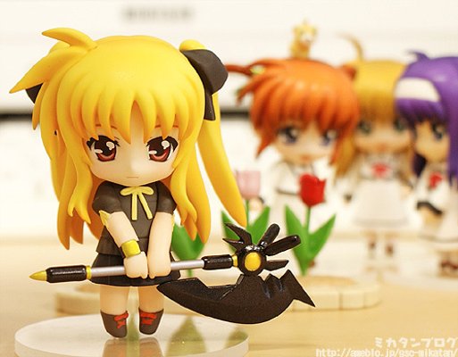 迷你黏土人 魔法少女奈叶MOVIE 1st 高町奈叶 School Uniform 