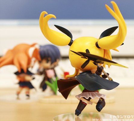 迷你黏土人 魔法少女奈叶MOVIE 1st 菲特 Barrier Jacket 