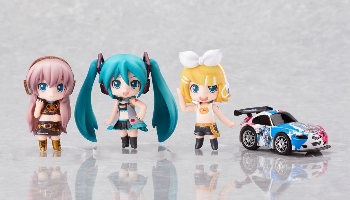 Miku GT Pull-Back Mini Car