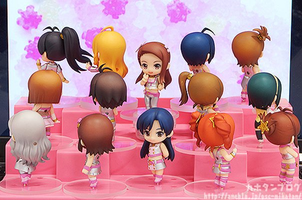 迷你黏土人 偶像大师2 水瀬伊织 百万梦想ver. 