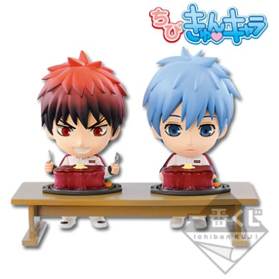 ちびきゅんｷｬﾗ 一番赏 黑子的篮球 ~ 放课后 Ver.2~ 一番赏 黑子的篮球 ~ 放课后 ver.2~ ちびきゅんｷｬﾗ 黑子的篮球 火神 大我&黒子 テツヤ Steak Bomber 