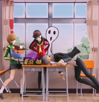 figma #256 女神异闻录4 无敌究极后桥背摔 主角