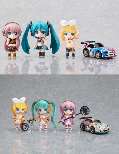 Miku GT Pull-Back Mini Car