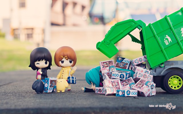 粘土人 #319b 兔宝的悲惨日常 莲&达斯乌瑟