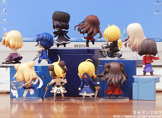 迷你黏土人 Fate/Stay Night 远坂凛 