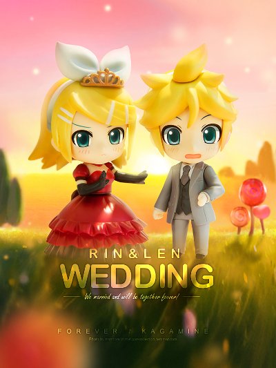 粘土人 #039 初音未来 镜音铃