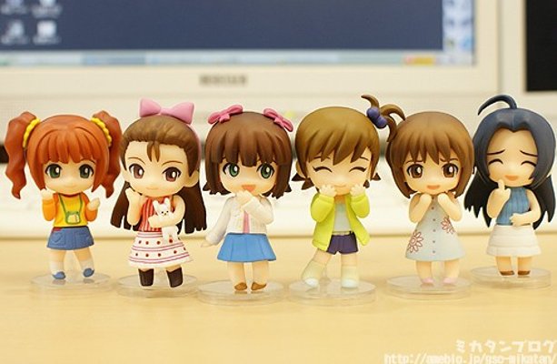 迷你黏土人 偶像大师 萩原雪歩 