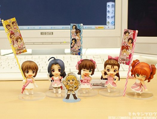 迷你黏土人 偶像大师 萩原雪歩 