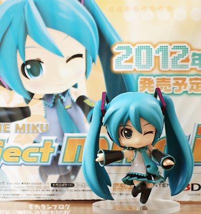 迷你黏土人 初音未来 and Future Stars Project mirai 初音未来 Project Mirai 