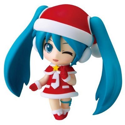 迷你黏土人 VOCALOID 初音未来 Santa ver. Christmas Cake 