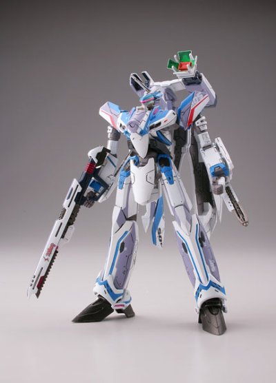 超时空要塞モデラーズ×技MIX 超时空要塞Δ 技MCR11 1/144 VF-31J 齐格フリード ハヤテ机 バトロイドモード