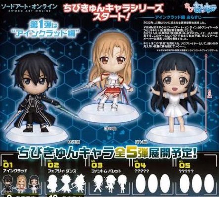 迷你Q角色 刀剑神域 亚丝娜