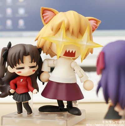 迷你黏土人 Fate/Stay Night 远坂凛 