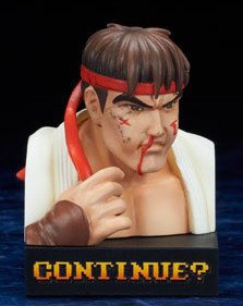 STREET FIGHTER II トレーディングフィギュア 负け颜コレクション Vol.1 街霸Ⅱ 龙 