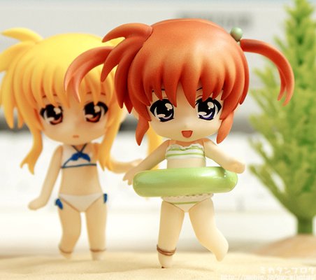 ねんどろいど ぷち 魔法少女リリカルなのはMOVIE 1st フェイト・テスタロッサ Summer Memories 泳装ver. 
