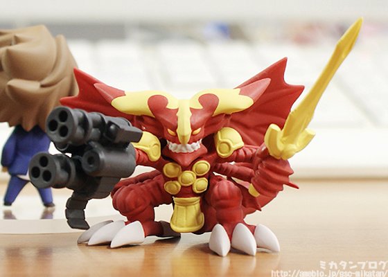 黏土人 ぷらす カードファイト!! 梵ガード ブレイジングフレア・龙 