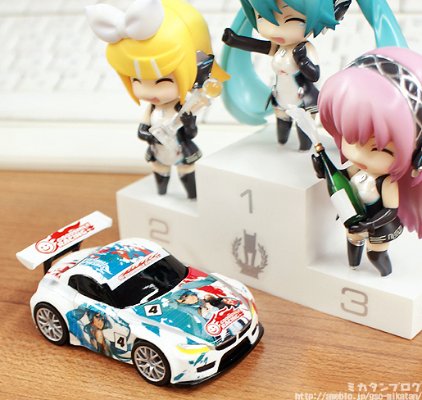 迷你黏土人 GOOD SMILE Racing&VOCALOID 初音未来 Racing 2011