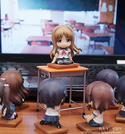 迷你粘土人 写真女友 间咲野野佳