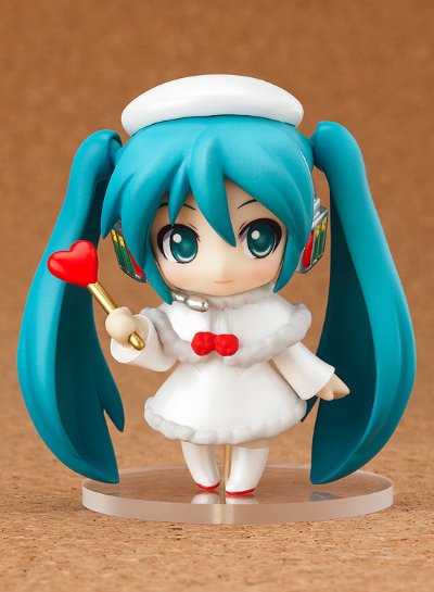 迷你黏土人 VOCALOID 初音未来 Christmas Piano Cake 