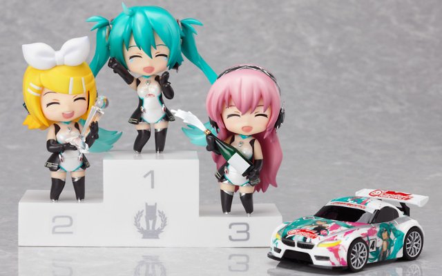 迷你黏土人 GOOD SMILE Racing&VOCALOID 巡音LUKA Racing 2011