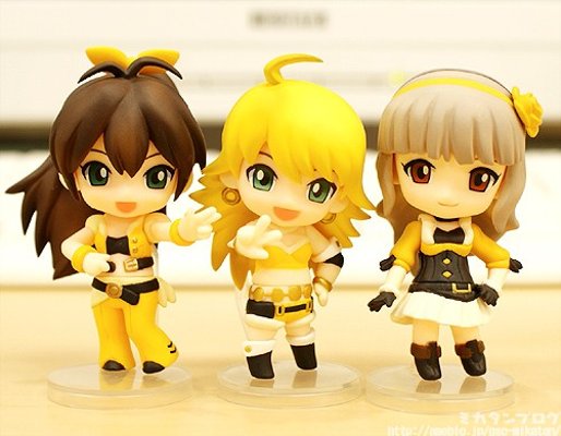 迷你黏土人 偶像大师SP 我那覇响 巴哈姆特 