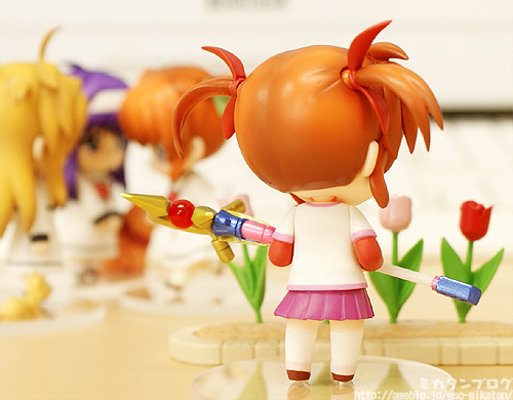 迷你黏土人 魔法少女奈叶MOVIE 1st 高町奈叶 School Uniform 