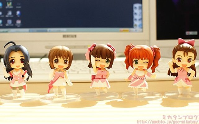 迷你黏土人 偶像大师 萩原雪歩 