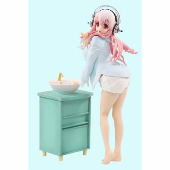 生活密着取材Special Figures Nitro 超级索尼子 そに子 朝のはみがき ver. 2