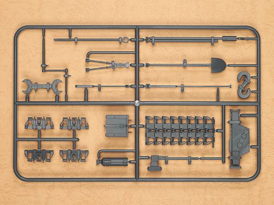 figma 车辆 少女与战车  IV号坦克 车外装备品套件