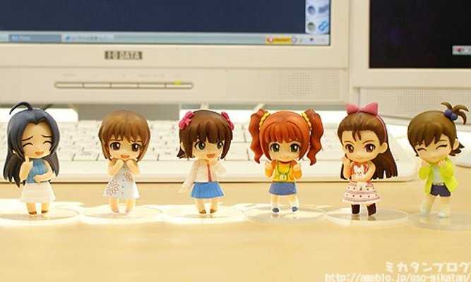 迷你黏土人 偶像大师 高槻弥生 