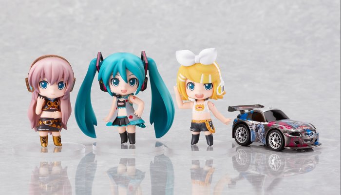 Miku GT Pull-Back Mini Car