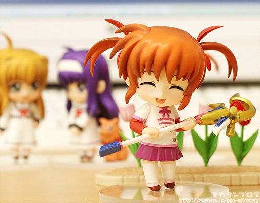 迷你黏土人 魔法少女奈叶MOVIE 1st 高町奈叶 Casual Clothes 