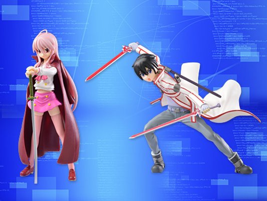 PM 手办 电撃文库 FIGHTING CLIMAX&刀剑神域  桐人 血盟骑士团