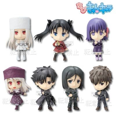 ちびきゅんｷｬﾗ 一番赏 一番赏KyunCharaわーるど Fate/Zero PART2 フェイト/ゼロ 爱丽丝菲尔・冯・爱因兹贝伦 