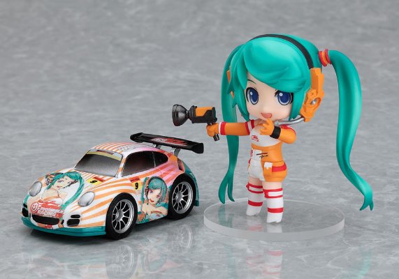 Miku GT Pull-Back Mini Car
