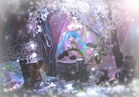 粘土人 #493 雪初音 2015 Snow Bell