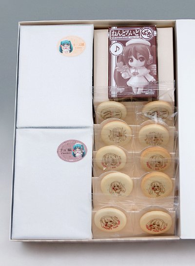 迷你黏土人 VOCALOID 初音未来 Christmas Piano Cake 