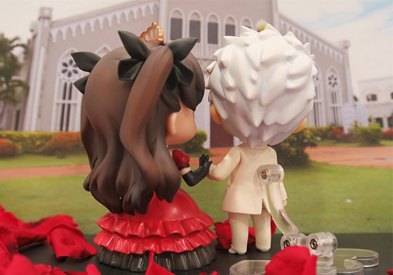 粘土人配件 公主Type 牡丹红