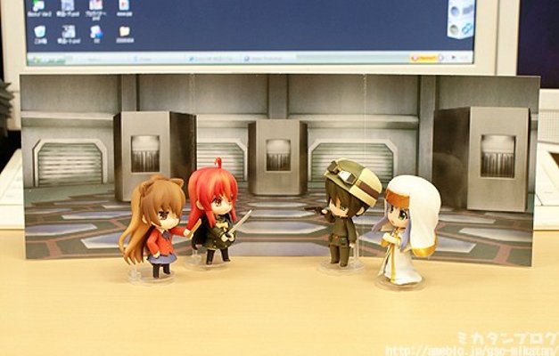 迷你黏土人 电撃学园RPG Cross of Venus 逢坂大河 