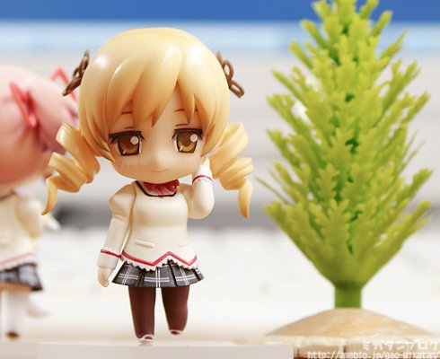 迷你黏土人 魔法少女小圆 巴麻美 