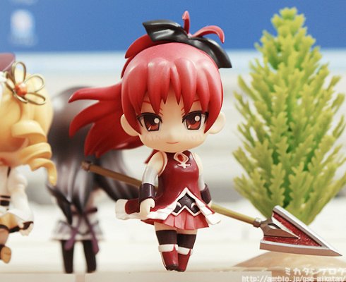 迷你黏土人 魔法少女小圆 佐仓杏子 