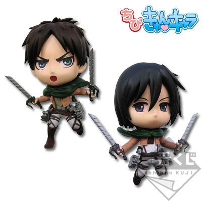 ちびきゅんｷｬﾗ 一番赏 进击的巨人～飞べ!调査兵団!!～ 进击的巨人 ミカサ・アッカーマン 