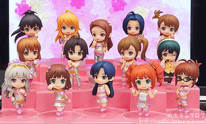 迷你黏土人 偶像大师2 我那覇响 百万梦想ver. 